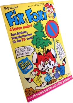 Fix und Foxi Comic Heft 27. Jahrgang Band 13: Augen auf im Straßenverkehr